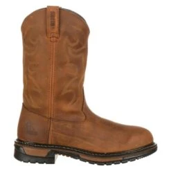 Men's Rocky 11" Original Ride Round Toe Waterproof Boots -Stride Shield Shop 1 650 rocky 11 original ride round toe waterproof aztec crazy horse