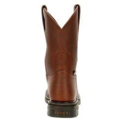 Men's Rocky Original Ride FLX Unlined Western Boots -Stride Shield Shop 1 650 rocky original ride flx unlined western boots brown