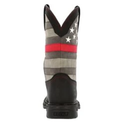 Men's Rocky Red Line Western Boots -Stride Shield Shop 1 650 rocky red line western boots black