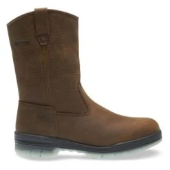 Men's Wolverine 10" Durashocks Wellington 200G Waterproof Boots -Stride Shield Shop 1 650 wolverine 10 durashocks wellington 200g waterproof brown