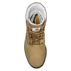 Women's Carhartt 8" Wedge Fold Down Winter 200G Waterproof Boots -Stride Shield Shop 11 1001 carhartt 8 wedge fold down winter 200g waterproof boots coyote