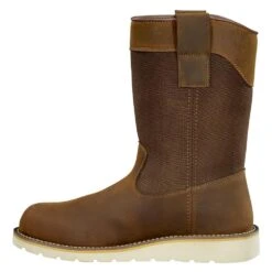 Men's Carhartt 10" Wellington Wedge Waterproof Boots -Stride Shield Shop 2 1001 carhartt 10 wellington wedge waterproof boots brown