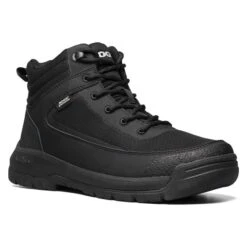 Men's BOGS Shale Mid GlacialGrip Waterproof Boots -Stride Shield Shop 2 650 bogs shale mid glacialgrip waterproof boots black1