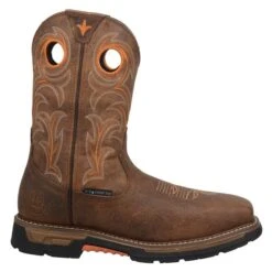 Men's Dan Post Storms Eye Waterproof Boots -Stride Shield Shop 2 650 dan post storms eye waterproof boots brown orange