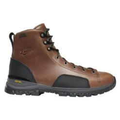 Men's Danner 6" Stronghold EH Waterproof Boots -Stride Shield Shop 2 650 danner 6 stronghold eh waterproof boots dark brown