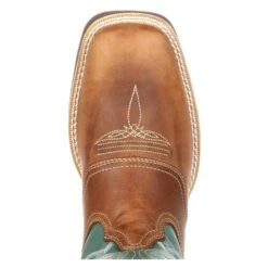 Women's Durango Ultra-Lite Saddle Western Boots -Stride Shield Shop 2 650 durango ultra lite saddle western boots tan emerald