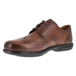 Men's Florsheim Loedin Dress Wing Steel Toe -Stride Shield Shop 2 650 florsheim loedin dress wing steel toe brown