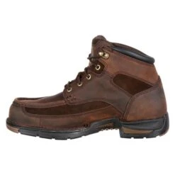 Men's Georgia 6" Athens Work Moc Toe Waterproof Boots 11 Men's Georgia 6" Athens Work Moc Toe Waterproof Boots -Stride Shield Shop 2 650 georgia 6 athens work moc toe waterproof brown