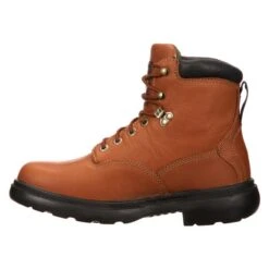 Men's Georgia 6" FLXwork Farm And Ranch Waterproof Boots -Stride Shield Shop 2 650 georgia 6 flxwork farm and ranch waterproof briar brown