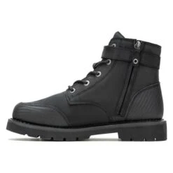 Men's Harley Davidson Footwear 5" Westmont Strap Side-Zip Boots -Stride Shield Shop 2 650 harley davidson footwear 5 westmont strap side zip boots black