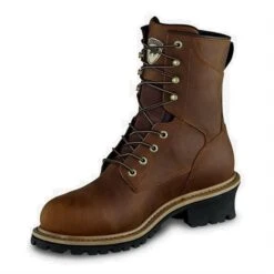 Men's Irish Setter 8" Mesabi Logger Waterproof Boots -Stride Shield Shop 2 650 irish setter 8 mesabi logger waterproof brown