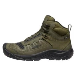 Men's Keen Utility Reno Mid KBF Waterproof Boots -Stride Shield Shop 2 650 keen utility reno mid kbf waterproof boots dark olive black