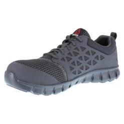 Men's Reebok Sublite Cushion Work Composite Toe SR -Stride Shield Shop 2 650 reebok sublite cushion work composite toe sr gray