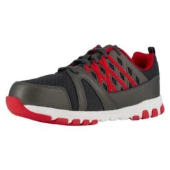 Men's Reebok SubLite Work Steel Toe -Stride Shield Shop 2 650 reebok sublite work steel toe gray red