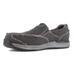 Men's Rockport Works Langdon Casual Slip-On Composite Toe -Stride Shield Shop 2 650 rockport works langdon casual slip on composite toe charcoal