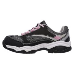 Women's Skechers Work Biscoe Steel Toe -Stride Shield Shop 2 650 skechers work biscoe steel toe black gray