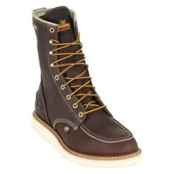 Men's Thorogood 8" 1957 Moc Toe Waterproof Boots -Stride Shield Shop 2 650 thorogood 8 1957 moc toe waterproof briar pitstop