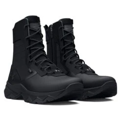 Men's Under Armour Stellar G2 Side-Zip Waterproof Boots -Stride Shield Shop 2 650 under armour stellar g2 side zip waterproof boots black