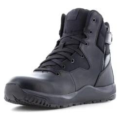 Men's Volcom 6" Street Shield Tactical Side-Zip Waterproof Boots -Stride Shield Shop 2 650 volcom 6 street shield tactical side zip waterproof boots black