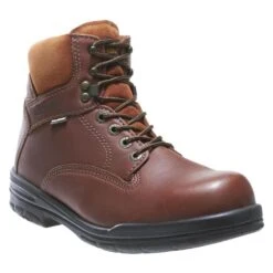 Men's Wolverine 6" Durashocks Boots -Stride Shield Shop 2 650 wolverine 6 durashocks brown