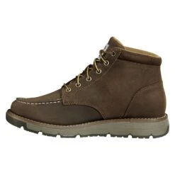 Men's Carhartt 5" Millbrook Moc Toe Wedge Boots -Stride Shield Shop 3 1001 carhartt 5 millbrook moc toe wedge boots brown