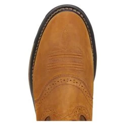 Men's Ariat 10" Workhog Pull-On Boots -Stride Shield Shop 3 650 ariat 10 workhog pull on aged bark army green