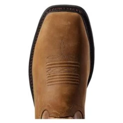 Men's Ariat 11" Workhog XT H2O Wide Sqare Toe Waterproof Boots -Stride Shield Shop 3 650 ariat 11 workhog xt h2o wide square toe waterproof boots destressed brown bravo brown