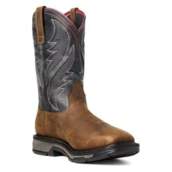 Men's Ariat WorkHog XT VentTek Waterproof Boots -Stride Shield Shop 3 650 ariat workhog xt venttek waterproof boots rye brown storm