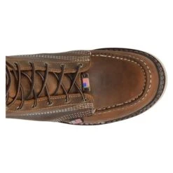 Men's Carolina 8" Domestic Moc Toe Wedge Boots -Stride Shield Shop 3 650 carolina 8 domestic moc toe wedge boots dark brown