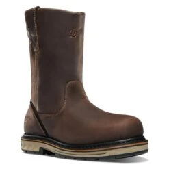 Men's Danner 11" Steel Yard Wellington Waterproof Boots -Stride Shield Shop 3 650 danner 11 steel yard wellington waterproof boots brown