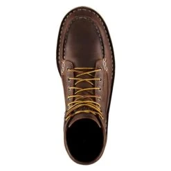 Men's Danner 6" Bull Run Moc Toe Boots -Stride Shield Shop 3 650 danner 6 bull run moc toe brown