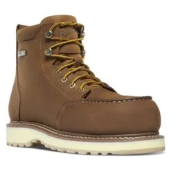 Women's Danner 6" Cedar River Waterproof EH Boots -Stride Shield Shop 3 650 danner 6 cedar river waterproof eh boots brown2