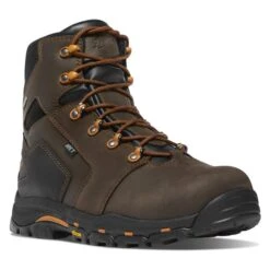 Men's Danner 6" Vicious GORE-TEX Met Guard Composite Toe Boots -Stride Shield Shop 3 650 danner 6 vicious gore tex met guard composite toe boots brown orange