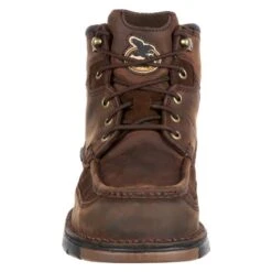 Men's Georgia 6" Athens Work Moc Toe Waterproof Boots 12 Men's Georgia 6" Athens Work Moc Toe Waterproof Boots -Stride Shield Shop 3 650 georgia 6 athens work moc toe waterproof brown