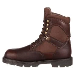 Men's Georgia 8" Homeland 600G Waterproof Boots -Stride Shield Shop 3 650 georgia 8 homeland 600g waterproof brown