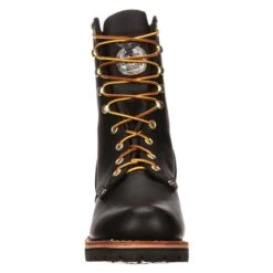 Men's Georgia 8" Logger Boots -Stride Shield Shop 3 650 georgia 8 logger oily black1