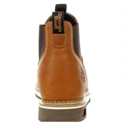 Men's Georgia AMP LT Wedge Chelsea Boots -Stride Shield Shop 3 650 georgia amp lt wedge chelsea boots brown