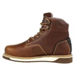 Men's Georgia AMP LT Wedge Waterproof Boots -Stride Shield Shop 3 650 georgia amp lt wedge waterproof boots brown