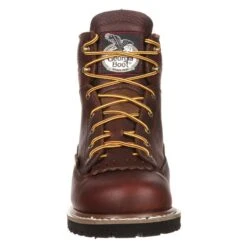 Men's Georgia Lace-To-Toe Waterproof Boots -Stride Shield Shop 3 650 georgia lace to toe waterproof chocolate