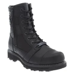 Men's Harley Davidson Footwear Boxbury Side-Zip Boots -Stride Shield Shop 3 650 harley davidson footwear boxbury side zip black