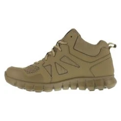 Men's Reebok Sublite Cushion Tactical Mid Boots -Stride Shield Shop 3 650 reebok sublite cushion tactical mid coyote
