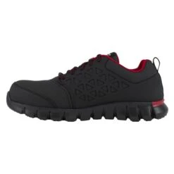 Men's Reebok Sublite Cushion Work Composite Toe Boots -Stride Shield Shop 3 650 reebok sublite cushion work composite toe boots black red