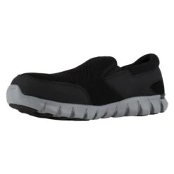 Men's Reebok Sublite Cushion Work Slip-On Alloy Toe SR -Stride Shield Shop 3 650 reebok sublite cushion work slip on alloy toe sr black