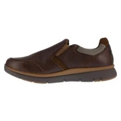 Men's Rockport Primetime Casuals Work Slip-On Steel Toe -Stride Shield Shop 3 650 rockport primetime casuals work slip on steel toe brown