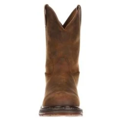 Men's Rocky 10" Original Ride Round Toe Unlined Boots -Stride Shield Shop 3 650 rocky 10 original ride round toe unlined old weathered tan