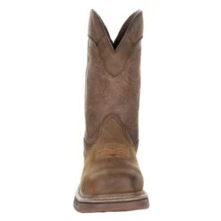 Men's Rocky Square Toe Western Boots -Stride Shield Shop 3 650 rocky square toe western boots distressed brown