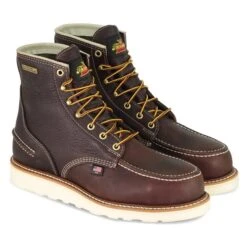 Men's Thorogood 6" 1957 Moc Toe Waterproof Boots -Stride Shield Shop 3 650 thorogood 6 1957 moc toe waterproof briar pitstop
