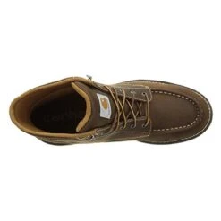 Men's Carhartt 6" Moc Toe Wedge Waterproof Boots -Stride Shield Shop 4 1001 carhartt 6 moc toe wedge waterproof dark bison brow