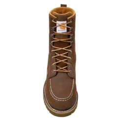 Men's Carhartt 8" Moc Wedge Waterproof Boots -Stride Shield Shop 4 1001 carhartt 8 moc wedge waterproof boots dark brown