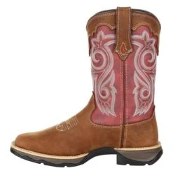 Women's Durango DRD0349 Lady Rebel Pro Western Boots -Stride Shield Shop 4 650 durango drd0349 lady rebel pro western boots briar brown rusty red